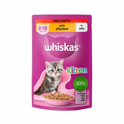 View of FREE Whiskas Kitten Wet Food - Freebies and Free Samples by Mail